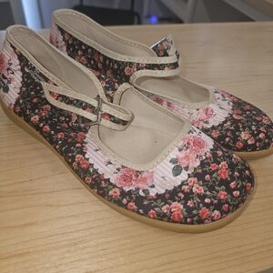 Hot Chocolate Designs Chocolatas Mary Jane Flats Floral